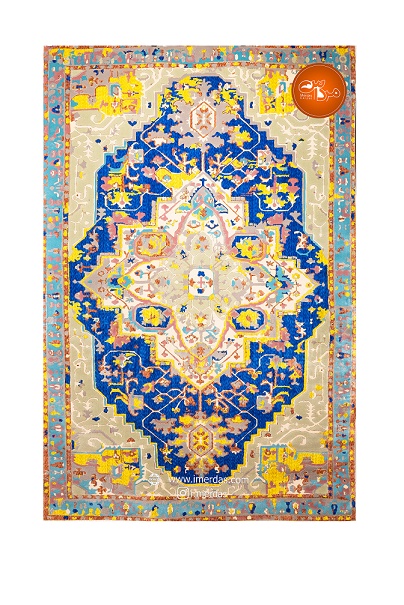 فرش وینتیج کد506/41 زمینه تمام رنگ